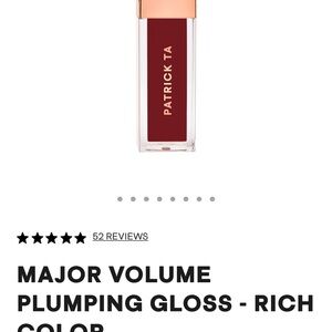 Patrick Ta Rich Plumping Gloss - shade-want her